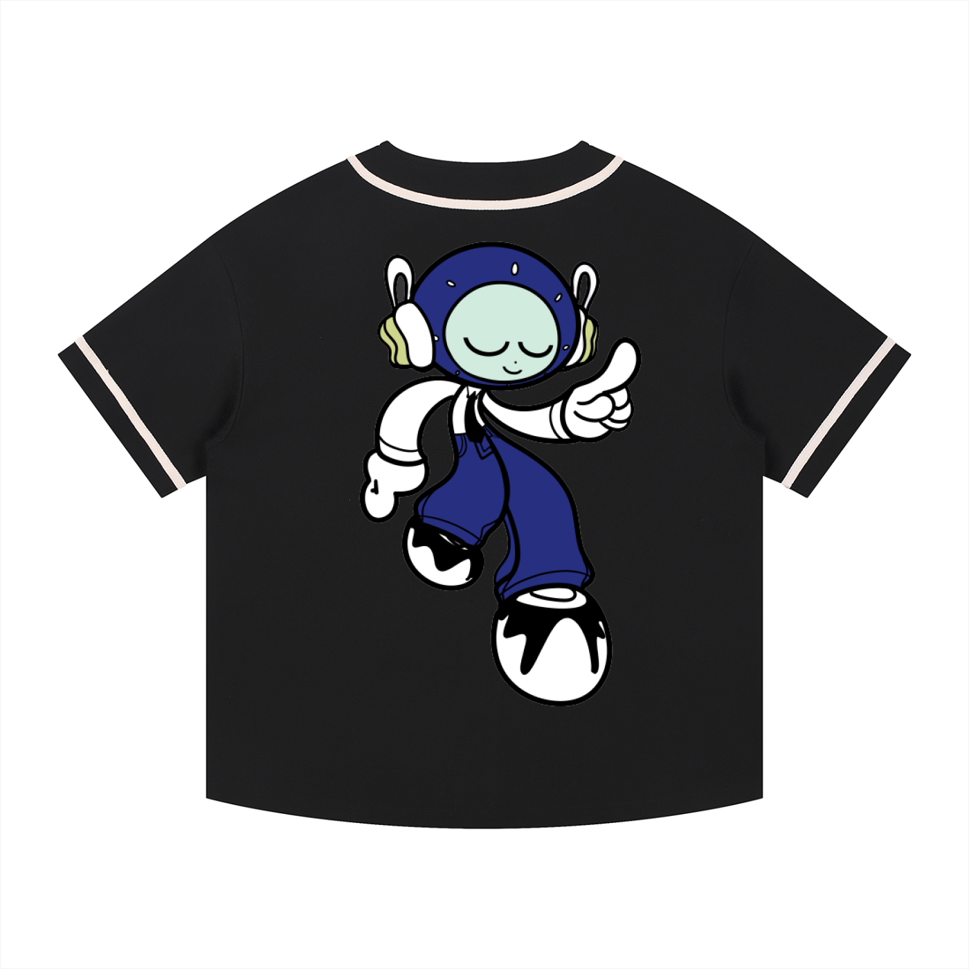 LIL KIWI Button-Up Jersey